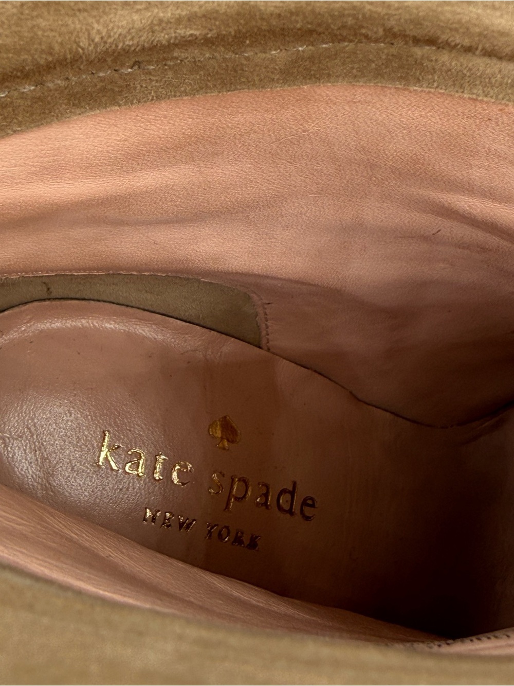 Kate Spade New York Dillane Suede Tassel Ankle Boots Pointed Toe Stiletto Heel - Picture 9 of 16